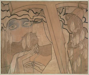 Pożądanie i satysfakcja, 1893 (pastel na karcie)